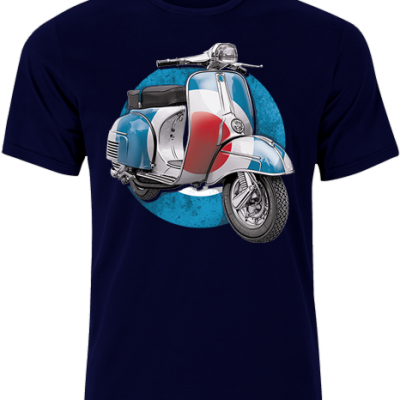 Mota Vespa (Azul Escuro)