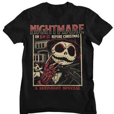 Nightmare Before Christmas Elm Street